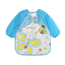 Load image into Gallery viewer, Baby Bibs Waterproof Long Sleeve Apron, One Size