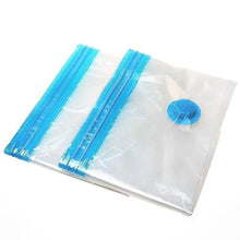 Load image into Gallery viewer, 3 PCS Hot Vacuum Bag Storage Organizer Transparent Border Foldable Extra Large Seal Compressed Travel Saving Space Bags, 3 PCS 40 x 60cm, 3 PCS 60 x 80cm, 3 PCS 70 x 100cm, 3 PCS  80 x 110cm