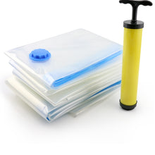 Load image into Gallery viewer, 3 PCS Hot Vacuum Bag Storage Organizer Transparent Border Foldable Extra Large Seal Compressed Travel Saving Space Bags, 3 PCS 40 x 60cm, 3 PCS 60 x 80cm, 3 PCS 70 x 100cm, 3 PCS  80 x 110cm