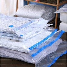 Load image into Gallery viewer, 3 PCS Hot Vacuum Bag Storage Organizer Transparent Border Foldable Extra Large Seal Compressed Travel Saving Space Bags, 3 PCS 40 x 60cm, 3 PCS 60 x 80cm, 3 PCS 70 x 100cm, 3 PCS  80 x 110cm