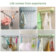 Load image into Gallery viewer, Kitchen Bathroom Wall Powerful Sucker Towel Hook Creative Wall Hanging Hook