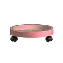 Load image into Gallery viewer, Universal Round Wheels Pot Tray Easy Moving Plant Pot Tray Garden Plate Plastic Stand