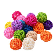 Load image into Gallery viewer, 10 PCS Artificial Straw Ball For Birthday Party Wedding Christmas Home Decor