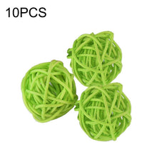 Load image into Gallery viewer, 10 PCS Artificial Straw Ball For Birthday Party Wedding Christmas Home Decor