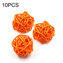 Load image into Gallery viewer, 10 PCS Artificial Straw Ball For Birthday Party Wedding Christmas Home Decor
