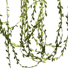 Load image into Gallery viewer, 2 PCS Cloth Leaf Garland Decoration Accessories Green Leaf Cane Leaf Simulation DIY Garland Material, 100 Meters, 40 Meters One Card / Roll, 77 Meters, 200 Meters, 20 Meters / Card, 10 Meters / Card, 5 Meters / Card, 5 Meters