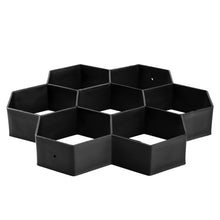 Load image into Gallery viewer, Plastic Floor Mold Ultralight DIY Garden Paving Hexagonal Fancy Mould, Paving Hexagonal Fancy Mould