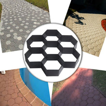 Load image into Gallery viewer, Plastic Floor Mold Ultralight DIY Garden Paving Hexagonal Fancy Mould, Paving Hexagonal Fancy Mould