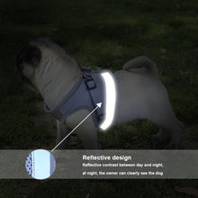 Load image into Gallery viewer, Adjustable Polyester Mesh Reflective Vest Lead Leash for Pet Dog, S, M, L, XL