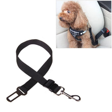 Load image into Gallery viewer, Nylon Harness Leash Clip Pet Dog Car Seat Belt Security Belt, Black, Blue, Red