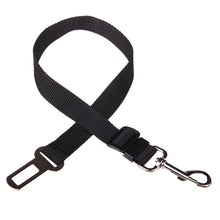 Load image into Gallery viewer, Nylon Harness Leash Clip Pet Dog Car Seat Belt Security Belt, Black, Blue, Red