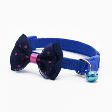 Load image into Gallery viewer, Adjustable Bow Knot Bell Collar Cat Dog Collars Pet Supplies