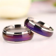 Load image into Gallery viewer, Fine Jewelry Mood Ring Color Change Emotion Feeling Mood Ring Changeable Band Temperature Ring, 16mm, 17mm, 18mm, 19mm, 20mm