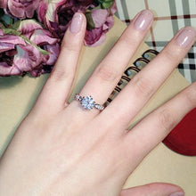 Load image into Gallery viewer, Female Classic Crystal Six-Claw Diamond Ring Wedding Ring, 5, 6, 10, 7, 8, 9