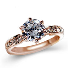 Load image into Gallery viewer, Female Classic Crystal Six-Claw Diamond Ring Wedding Ring, 5, 6, 10, 7, 8, 9