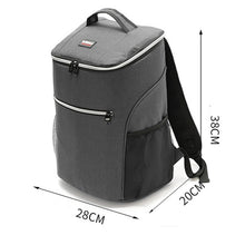 Load image into Gallery viewer, Outdoor Picnic Insulation Backpack Oxford Cloth waterproof Backpack, Backpack(Red), Backpack(Gray)