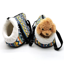 Load image into Gallery viewer, Retro Pet Carrying Bag Comfortable &amp; Breathable Backpack For Cats And Dogs, S 45x21x22cm, L 55x26x27cm