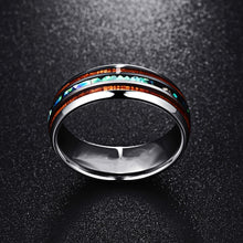 Load image into Gallery viewer, Ceramic Tungsten Steel Dragon Texture Ring for Men, Ring Size:9, 10, 11, 12, 13, 14, 4, 5, 6, 7, 8, 9