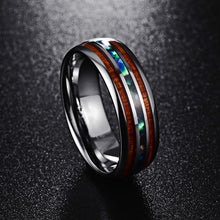Load image into Gallery viewer, Ceramic Tungsten Steel Dragon Texture Ring for Men, Ring Size:9, 10, 11, 12, 13, 14, 4, 5, 6, 7, 8, 9