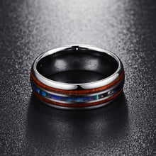 Load image into Gallery viewer, Ceramic Tungsten Steel Dragon Texture Ring for Men, Ring Size:9, 10, 11, 12, 13, 14, 4, 5, 6, 7, 8, 9