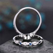 Load image into Gallery viewer, 2 PCS/Set Women Fashion Zircon Gemstone Ring, 5, 6, 7, 8, 9, 10