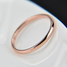 Load image into Gallery viewer, Female Stainless Steel Titanium Steel Ring, 3, 8