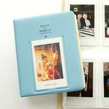 Load image into Gallery viewer, 64 Pockets Name Card Pieces for Fujifilm Instax Mini 8 /7s /70 /25 /50s /90, 64 Pockets Beige, 64 Pockets Blue, 64 Pockets Green, 64 Pockets Orange, 64 Pockets Pink, 64 Pockets Sky Blue