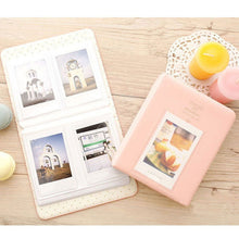 Load image into Gallery viewer, 64 Pockets Name Card Pieces for Fujifilm Instax Mini 8 /7s /70 /25 /50s /90, 64 Pockets Beige, 64 Pockets Blue, 64 Pockets Green, 64 Pockets Orange, 64 Pockets Pink, 64 Pockets Sky Blue