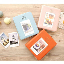 Load image into Gallery viewer, 64 Pockets Name Card Pieces for Fujifilm Instax Mini 8 /7s /70 /25 /50s /90, 64 Pockets Beige, 64 Pockets Blue, 64 Pockets Green, 64 Pockets Orange, 64 Pockets Pink, 64 Pockets Sky Blue