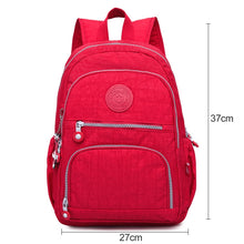Load image into Gallery viewer, Backpacks School Backpack for Teenage Girls Female Laptop Bagpack Travel Bag, 27X13X37cm, 31X14X42cm
