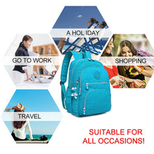 Load image into Gallery viewer, Backpacks School Backpack for Teenage Girls Female Laptop Bagpack Travel Bag, 27X13X37cm, 31X14X42cm