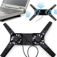 Load image into Gallery viewer, 2 PCS Foldable Laptop Radiator Cooling Pad
