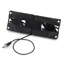 Load image into Gallery viewer, 2 PCS Foldable Laptop Radiator Cooling Pad