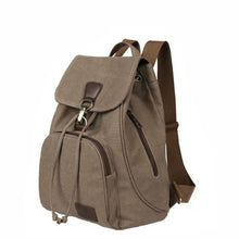 Load image into Gallery viewer, Women Canvas Student Laptop Bag Backpack