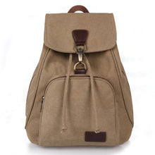Load image into Gallery viewer, Women Canvas Student Laptop Bag Backpack