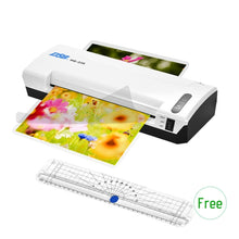 Load image into Gallery viewer, DSB HQ236 Laminator A4 File Laminating Machine Photo Sealing Machine Cold Laminating Thermoplastic Machine with Paper Trimmer Cutter, HQ236