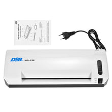 Load image into Gallery viewer, DSB HQ236 Laminator A4 File Laminating Machine Photo Sealing Machine Cold Laminating Thermoplastic Machine with Paper Trimmer Cutter, HQ236