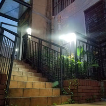 Load image into Gallery viewer, 2.5W 50 LEDs Solar Landscape Light Outdoor Courtyard Light Control + Radar Sensing Wall Lamp