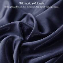 Load image into Gallery viewer, Home Ice Silk Simulation Silk Four-Piece Pillowcase Flat Sheet Fitted Sheet Set, US-Full/UK-D:138x190x35cm, US-Queen/UK-K:153x203x35cm, US-King:198x203x35cm, UK-SK:180x200x35cm, US-King: 198x203x35cm