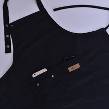 Load image into Gallery viewer, Pure Color Cooking Kitchen Apron For Woman Men Chef Waiter Cafe Shop BBQ Hairdresser Aprons
