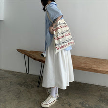 Load image into Gallery viewer, High Waist Drape Skirt Loose And Thin Mid-Length A-Line Skirt, L