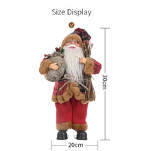 Load image into Gallery viewer, Christmas Decoration Standing Santa Claus Doll Christmas Backpack Old Man Doll Ornaments, Oil Lamp, Chevrolet, Chef, Gift