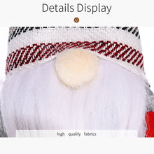 Load image into Gallery viewer, Christmas Decorations Striped Hat Forest Old Man Side Hug Curtain Door Curtain Buckle, Long Beard, Tied Beard