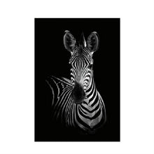 Load image into Gallery viewer, Simple Black and White Animal Decoration Painting Study Living Room Sofa Background Wall Painting Without Frame