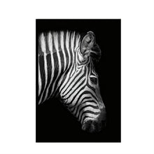 Load image into Gallery viewer, Simple Black and White Animal Decoration Painting Study Living Room Sofa Background Wall Painting Without Frame
