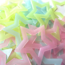 Load image into Gallery viewer, 100PC Kids Bedroom Glow Wall Stickers Stars