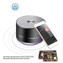 Load image into Gallery viewer, LENRUE Portable Wireless Bluetooth Speaker Stereo Led Speakers with Built-in Mic MP3 MINI Subwoof Smart Column Loudspeaker, TBD049445801A, TBD049445801B, TBD049445801C, TBD049445801D