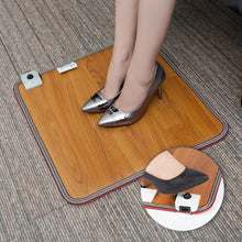 Load image into Gallery viewer, 50x30cm Feet Warmer Electric Artifact Plug Heating Mat Office Heating Pad Warm Feet Thermostat, Warm Feet Thermostat