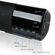 Load image into Gallery viewer, TOPROAD High Power 10W HIFI Portable Wireless Bluetooth Speaker Stereo Soundbar TF FM USB Subwoofer Column for Computer TV Phone