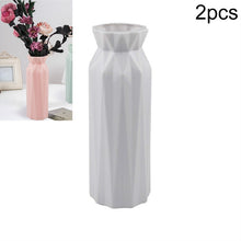 Load image into Gallery viewer, 2 PCS Creative Plastic Round Vase Simple Anti-fall Home Decoration Ornaments